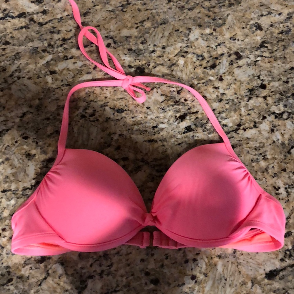 Pink Target Bathing Suit Top